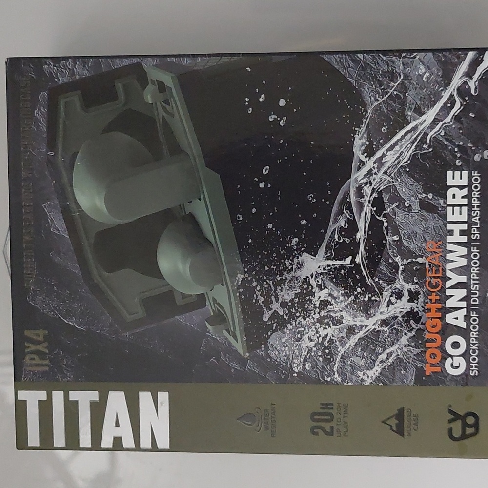 TITAN IPX4 WIRELESS BLUETOOTH EARPLUGS